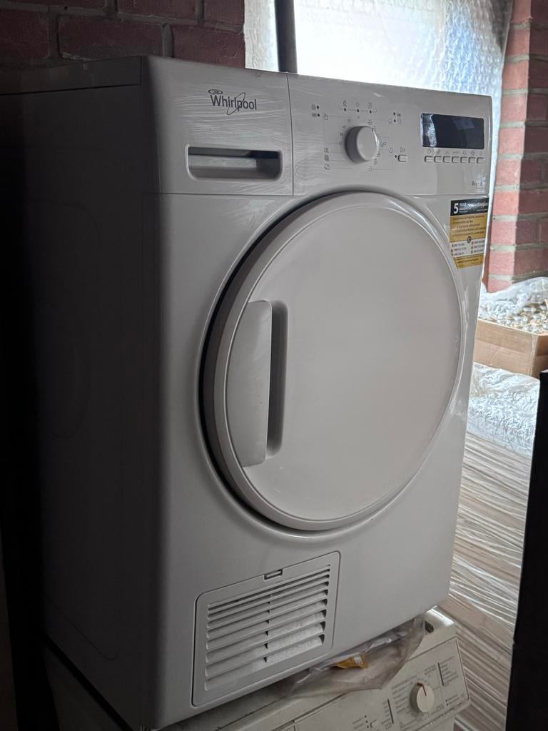Gebruikte Whirlpool droger - 8kg, Gebruikt, 8 tot 10 kg, Ophalen of Verzenden, Voorlader