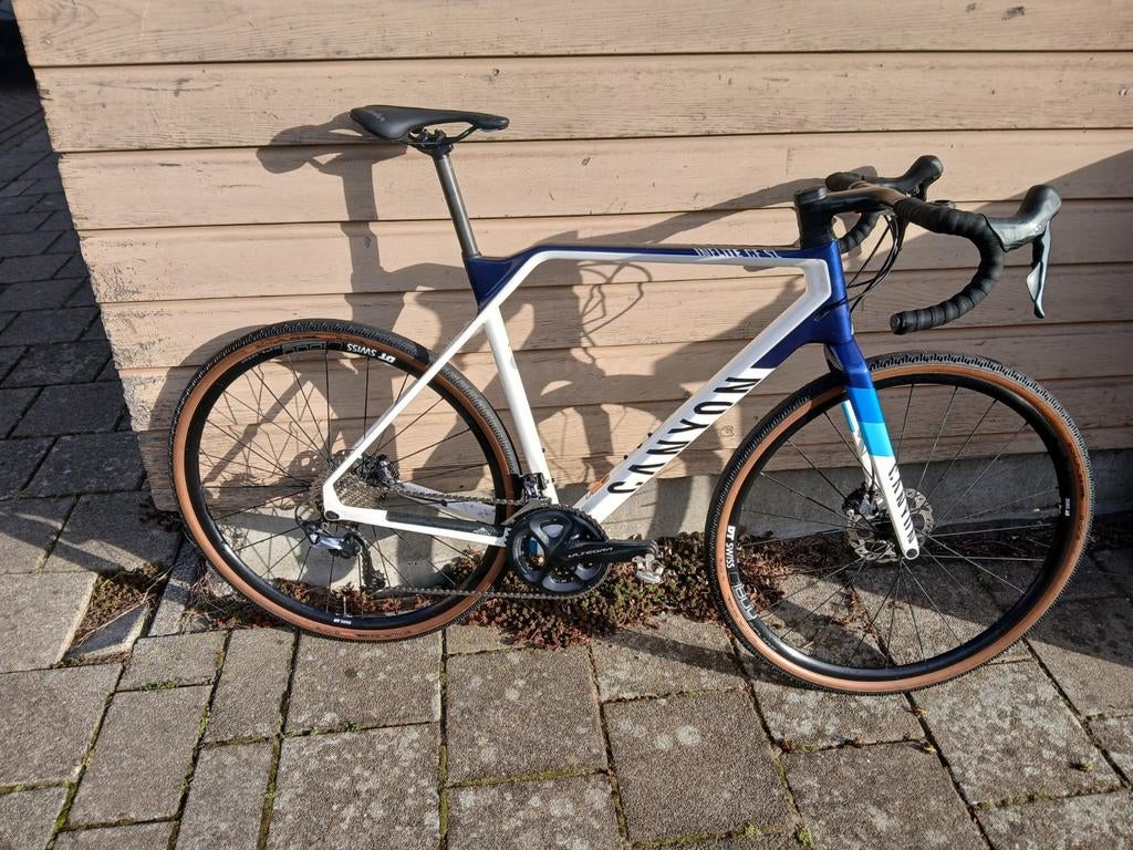 Canyon Inflite CF SL Maat L - Ultegra 11-speed Gravel, 28 inch, Gebruikt, Carbon, 10 tot 15 versnellingen