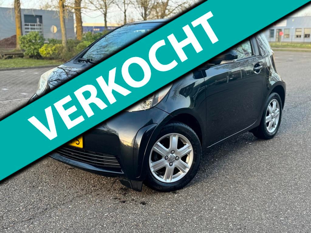 Toyota IQ 1.0 VVTi Comfort, Stof, Gebruikt, 4 stoelen, Origineel Nederlands