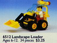 Lego Town Classic Town Construction 6512 Landscape Loader, Ophalen of Verzenden, Zo goed als nieuw, Complete set, Lego