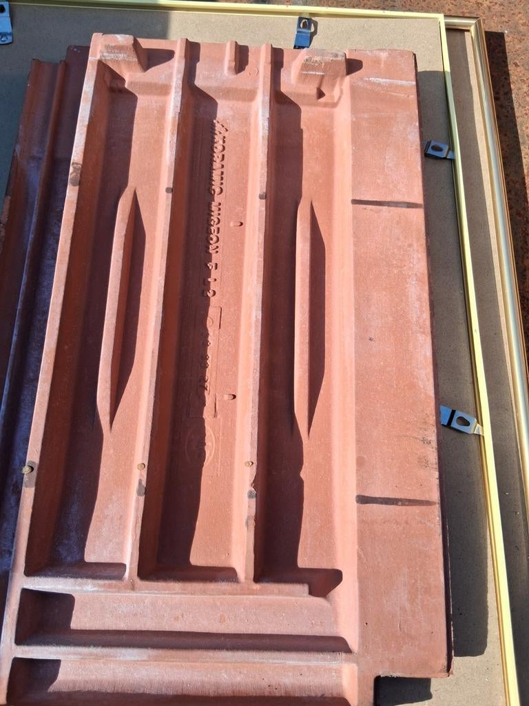 Dakpannen   koramic actua migeon, Doe-het-zelf en Verbouw, Dakpannen en Dakbedekking, Ophalen, Gebruikt, Steen of Klei, 15 m² of meer