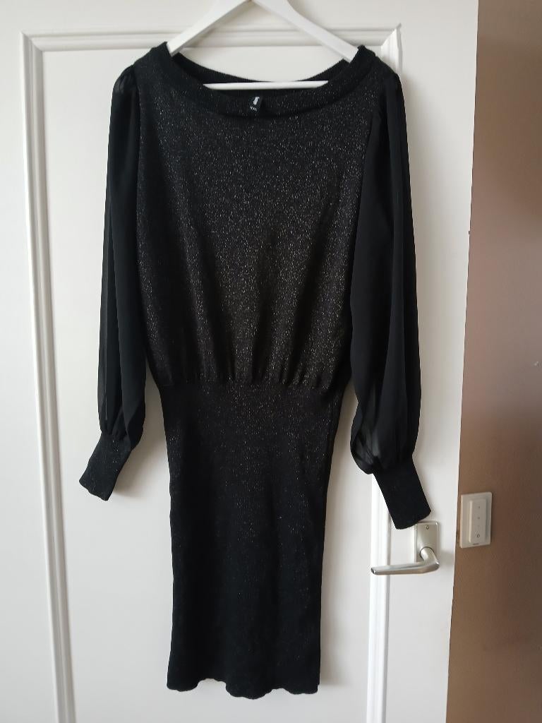 Zwart jurkje Except xxl, Zwart, Maat 46/48 (XL) of groter, Ophalen of Verzenden, Zo goed als nieuw