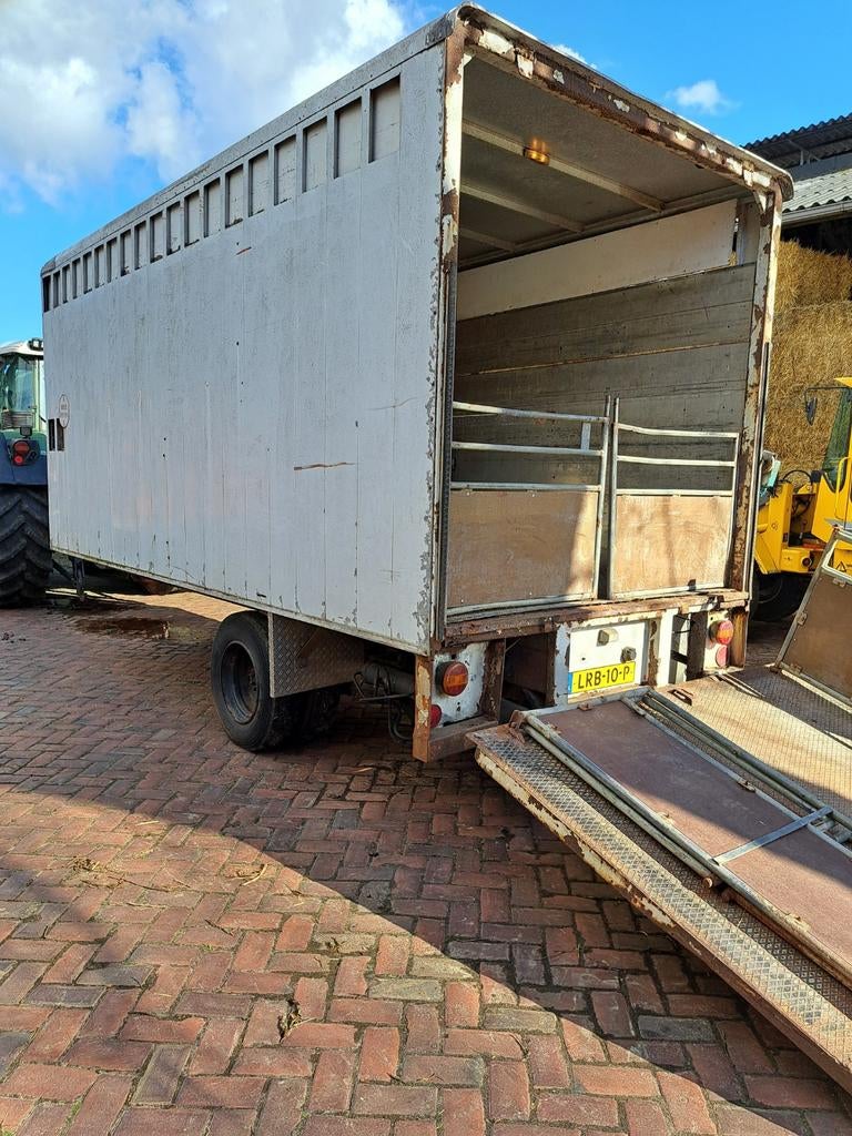 Veewagen / transport / balenwagen, Ophalen of Verzenden, Gebruikt