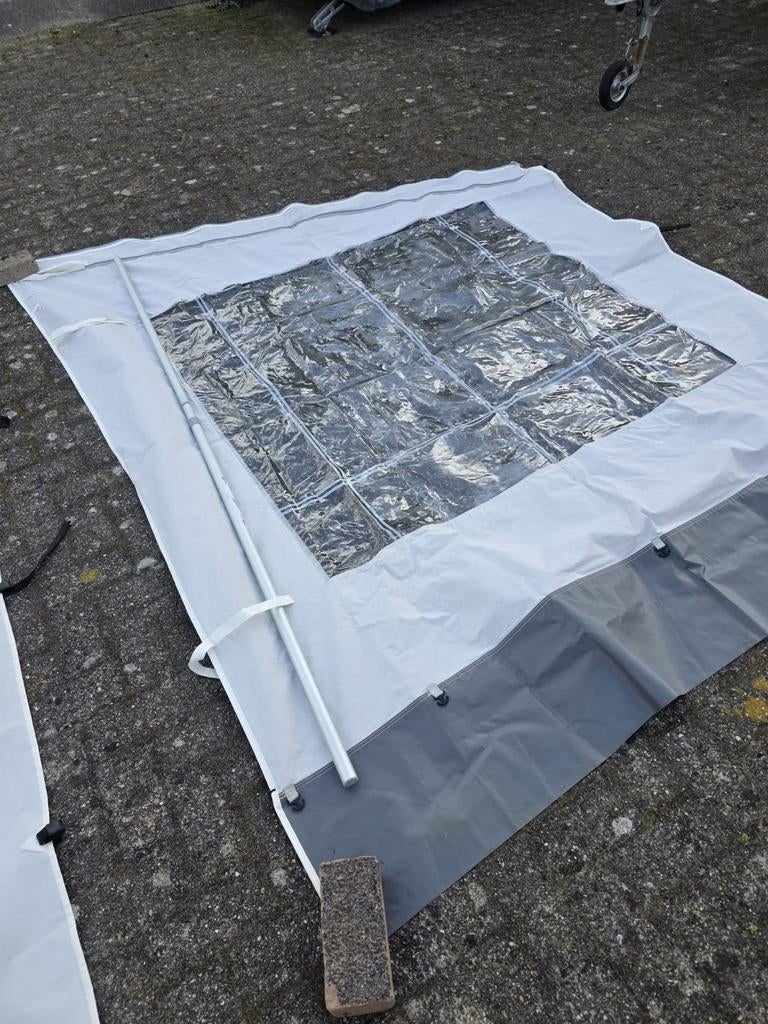 2 stuksuniversele zijluifel Reda 250x200 - Zo goed als nieuw, Caravans en Kamperen, Voortenten en Luifels, Zo goed als nieuw, Reda