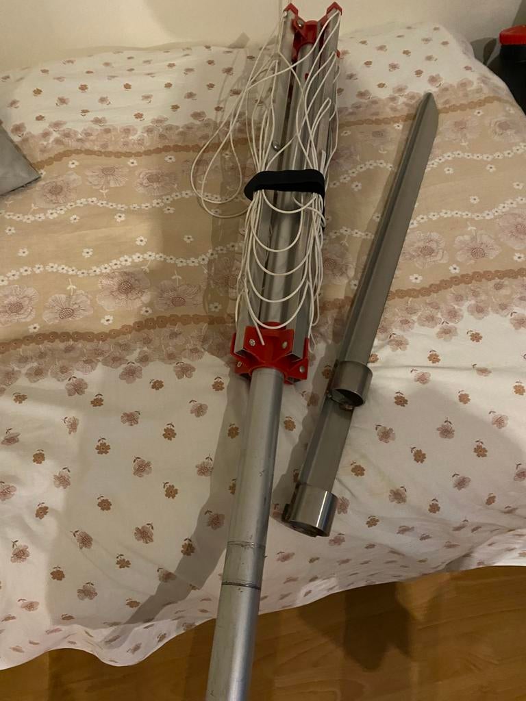 Camping wasmolen zgan incl grondpin, Caravans en Kamperen, Kampeeraccessoires, Ophalen of Verzenden, Zo goed als nieuw