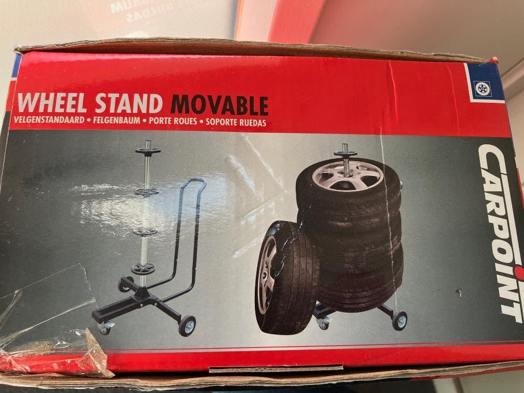 Carpoint verrijdbare velgenstandaard – nieuw / ongebruikt, Auto diversen, Velgenbomen, Ophalen, Nieuw