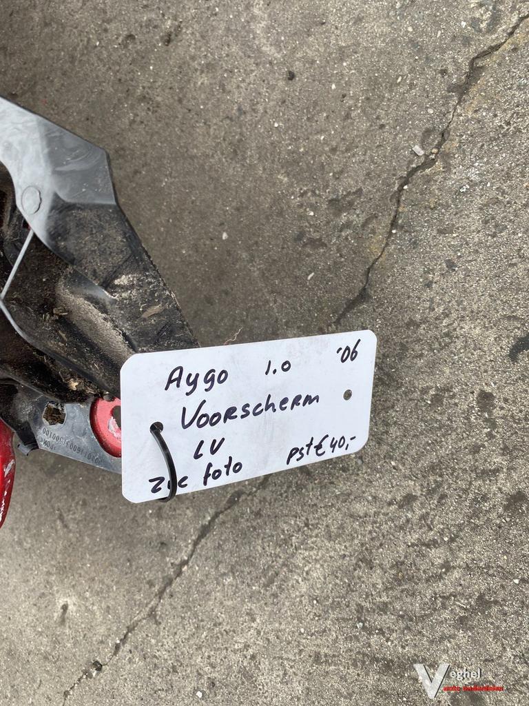 Toyota Aygo 2006 Voorscherm links