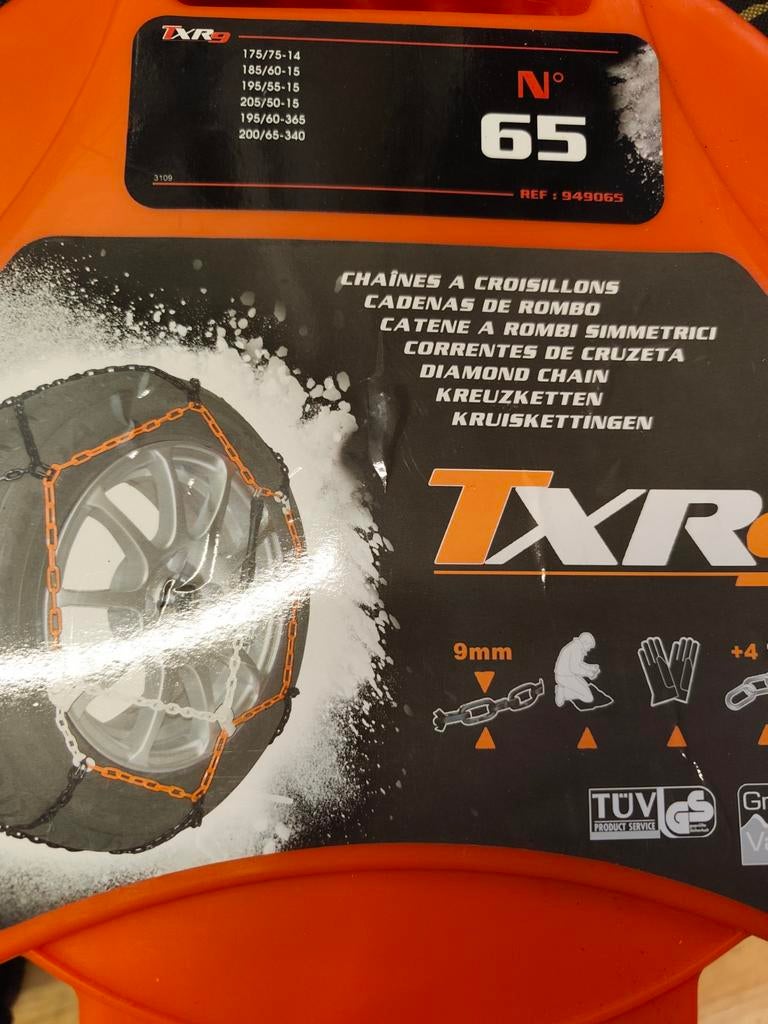 Sneeuwkettingen TXR9 nr 65, Ophalen of Verzenden