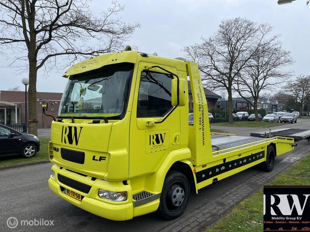 DAF LF AE45BF *C1 7,5T*OPRIJWAGEN*LIER*A/C* APK 2027*, Origineel Nederlands, DAF, 174 pk, Te koop