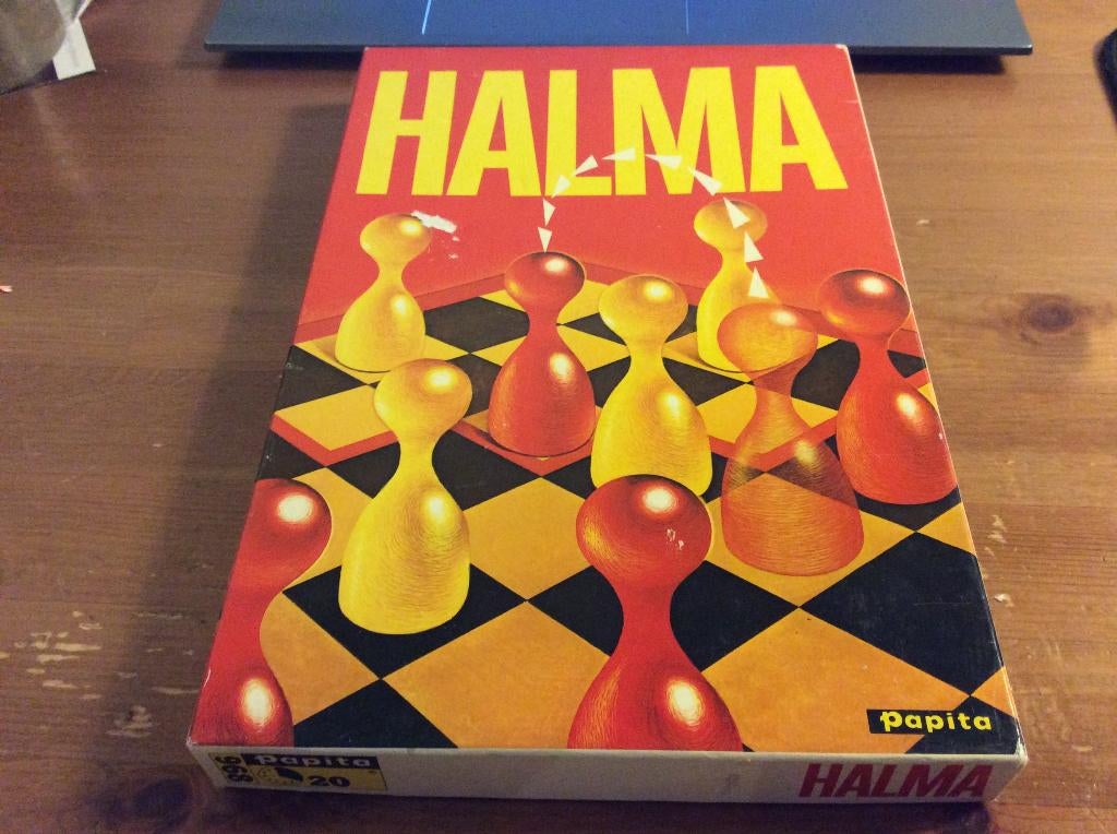 Halma. Bordspel van Papita., Een of twee spelers, Ophalen of Verzenden, Papita