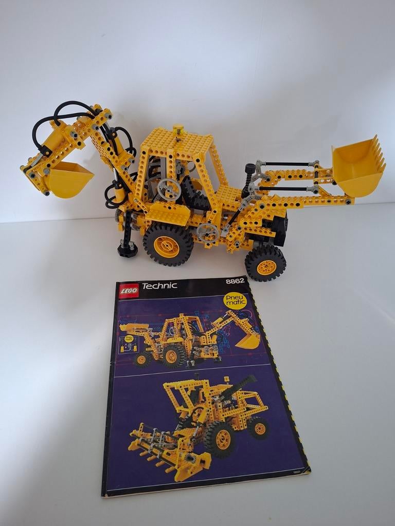 Lego technic 8862 compleet met boekje, Ophalen of Verzenden, Zo goed als nieuw, Complete set, Lego