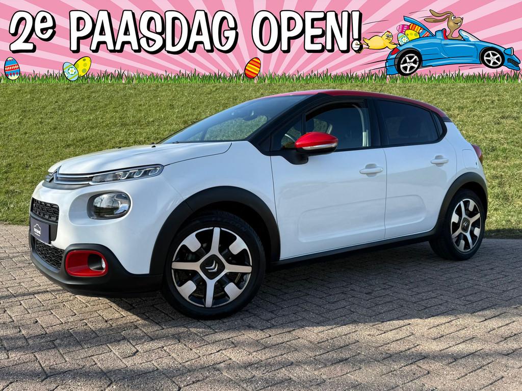 Citroën C3 1.2 PureTech S&S Shine Orig NL Auto | NAP | Navi, Voorwielaandrijving, 1025 kg, 1199 cc, Wit