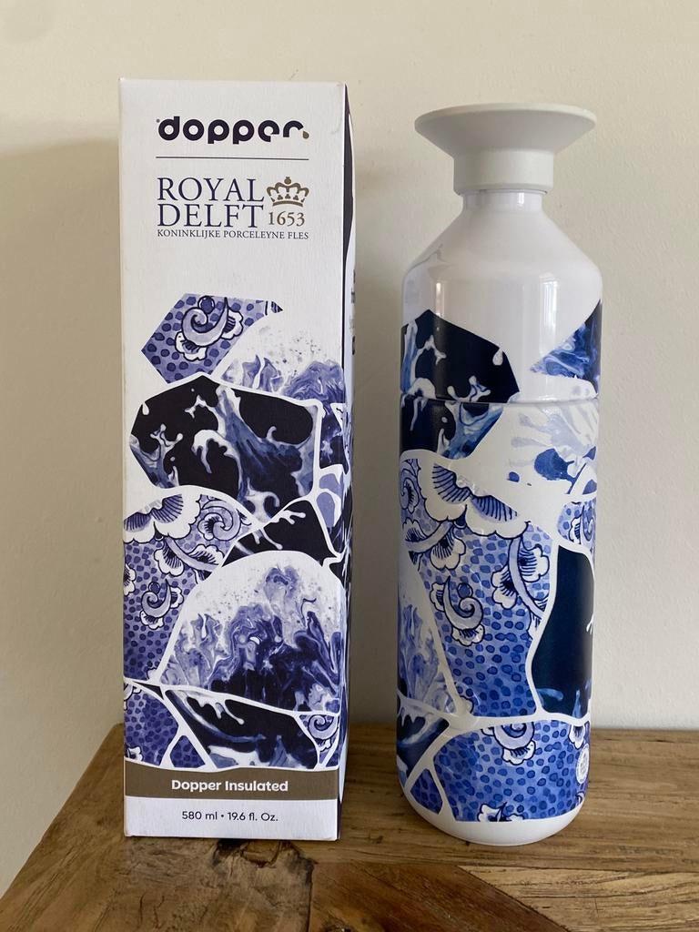 Nieuw Limited Edition Dopper Thermofles Royal Delft Blue, Ophalen of Verzenden, Nieuw