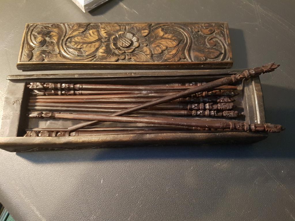 Indonesische sushi-eetstokjes, Ophalen of Verzenden