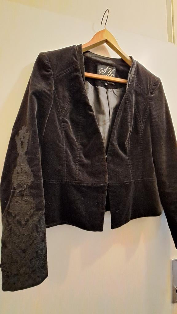 Suede Jasje, Ophalen, Zo goed als nieuw, Maat 38/40 (M)