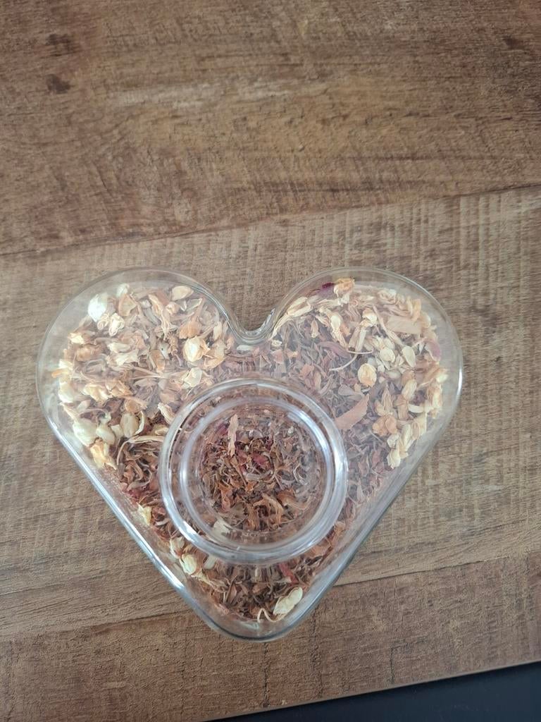 R.M  Glazen Hart, Ophalen of Verzenden, Overige materialen, Minder dan 25 cm