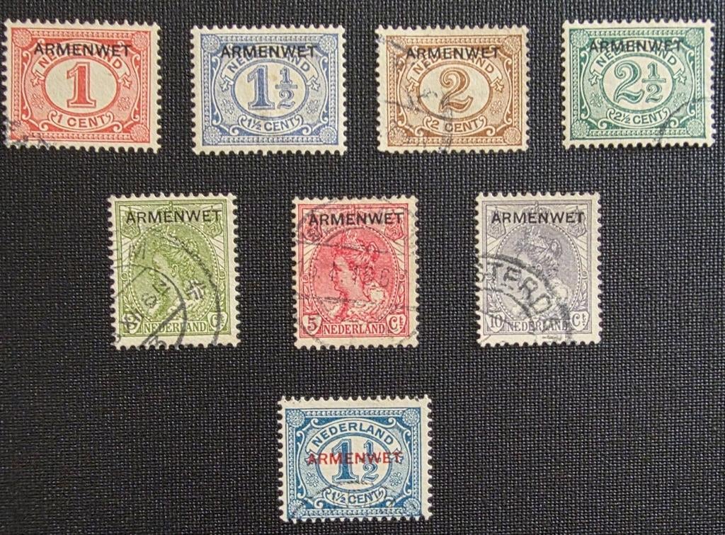 NVPH D1 tm D8 gebruikt, Ophalen of Verzenden