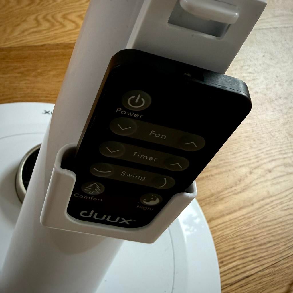 Muisstille, luxe Duux ventilator | staand, schoon, nieuw, Witgoed en Apparatuur, Ventilatoren, Ophalen, Ventilator met afstandsbediening