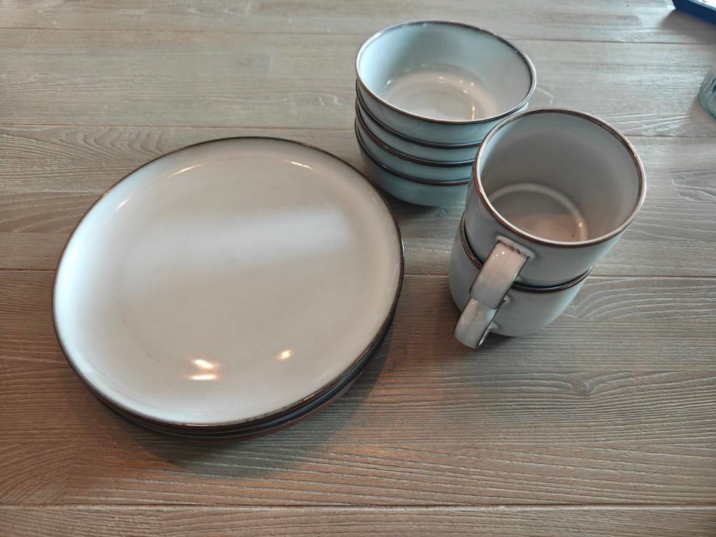 Wit Ikea Gladelig Servies, Huis en Inrichting, Keuken | Servies, Ophalen, Zo goed als nieuw, Porselein