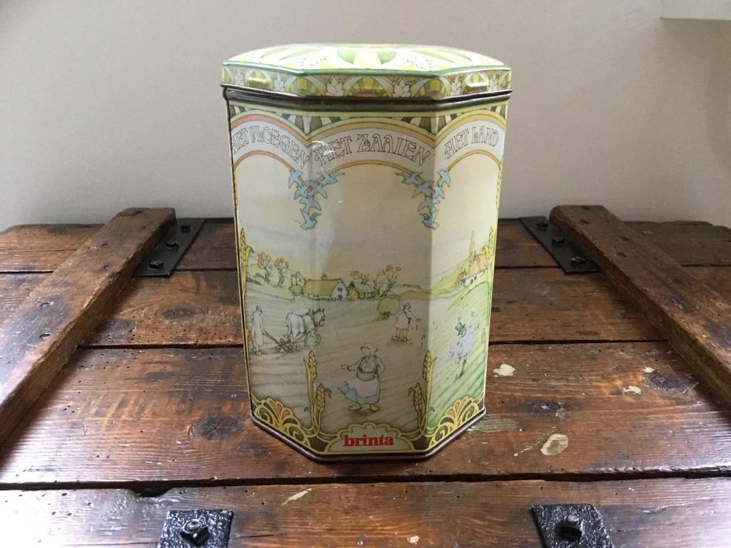 Brinta blik., Ophalen of Verzenden, Gebruikt, Overige, Overige merken