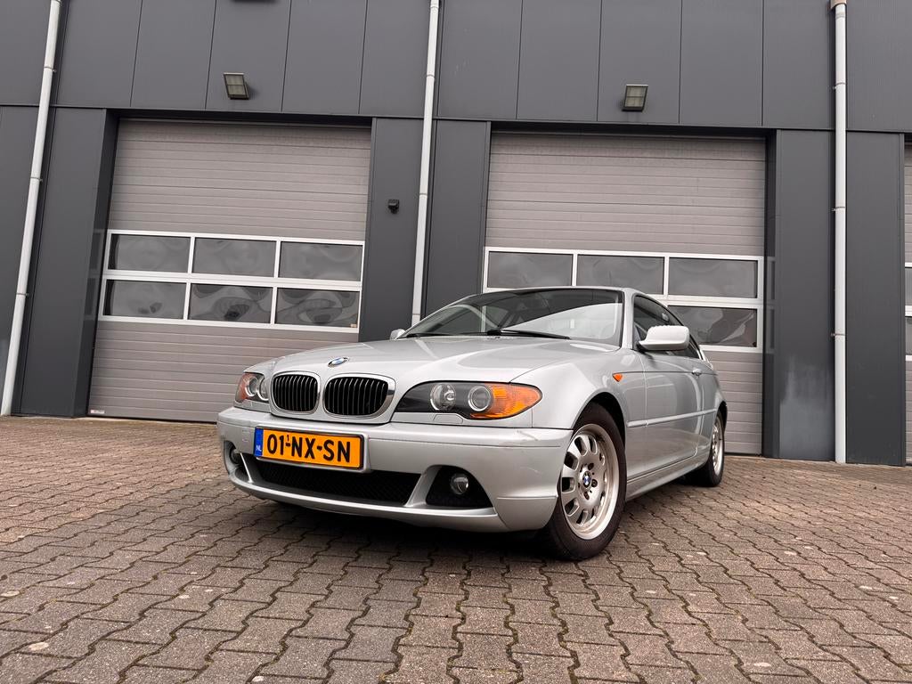 BMW 320 CI Coupe Automaat | Xenon | E46 | Org.NL auto, Zwart, Particulier, Zilver of Grijs, 6 cilinders