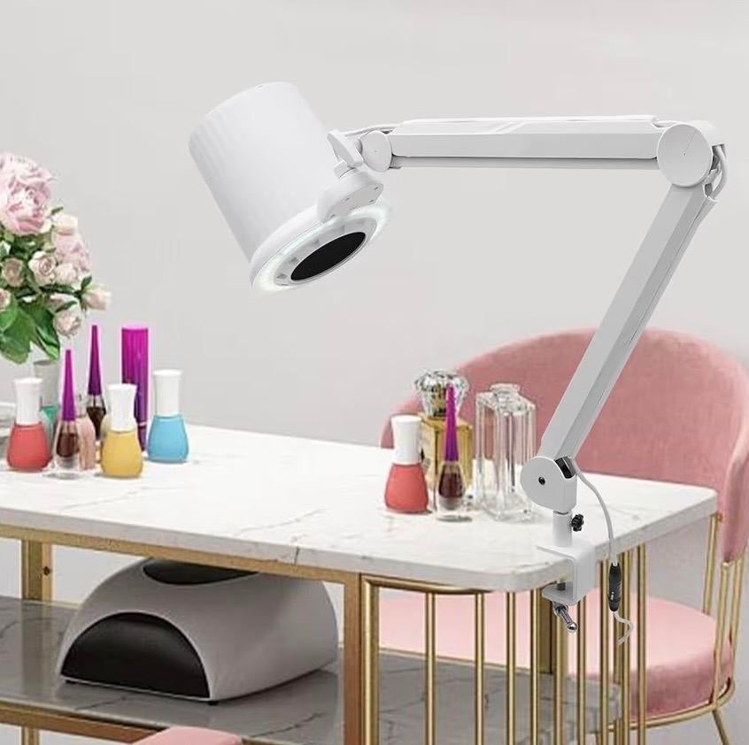 Stofafzuiging voor nagels met ledverlichting, Wit, Nieuw, Ophalen of Verzenden, Handen en Nagels