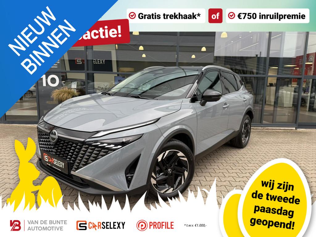 Nissan Qashqai 1.3 MHEV Xtronic N-Connecta *Cold & Easy Pack, 12 maanden, Stof, Gebruikt, Euro 6