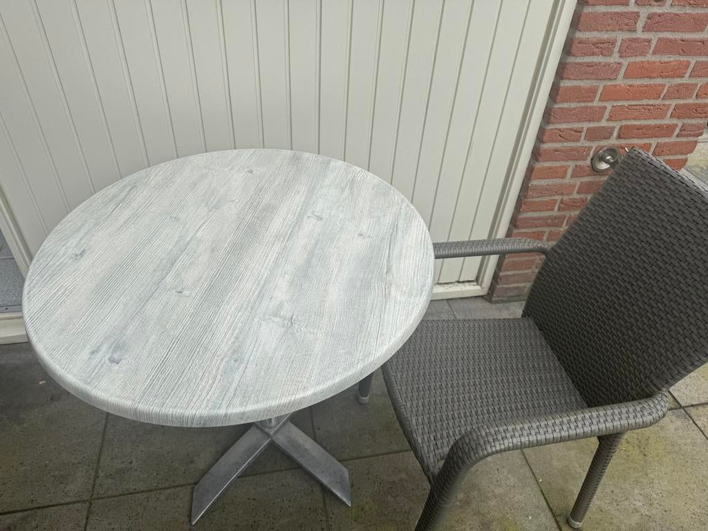 Tuinmeubelen – 12 sets (tafel + 4 stoelen) | Ook per stuk, Tuin en Terras, Tuinsets en Loungesets, Ophalen, Gebruikt, Stoel