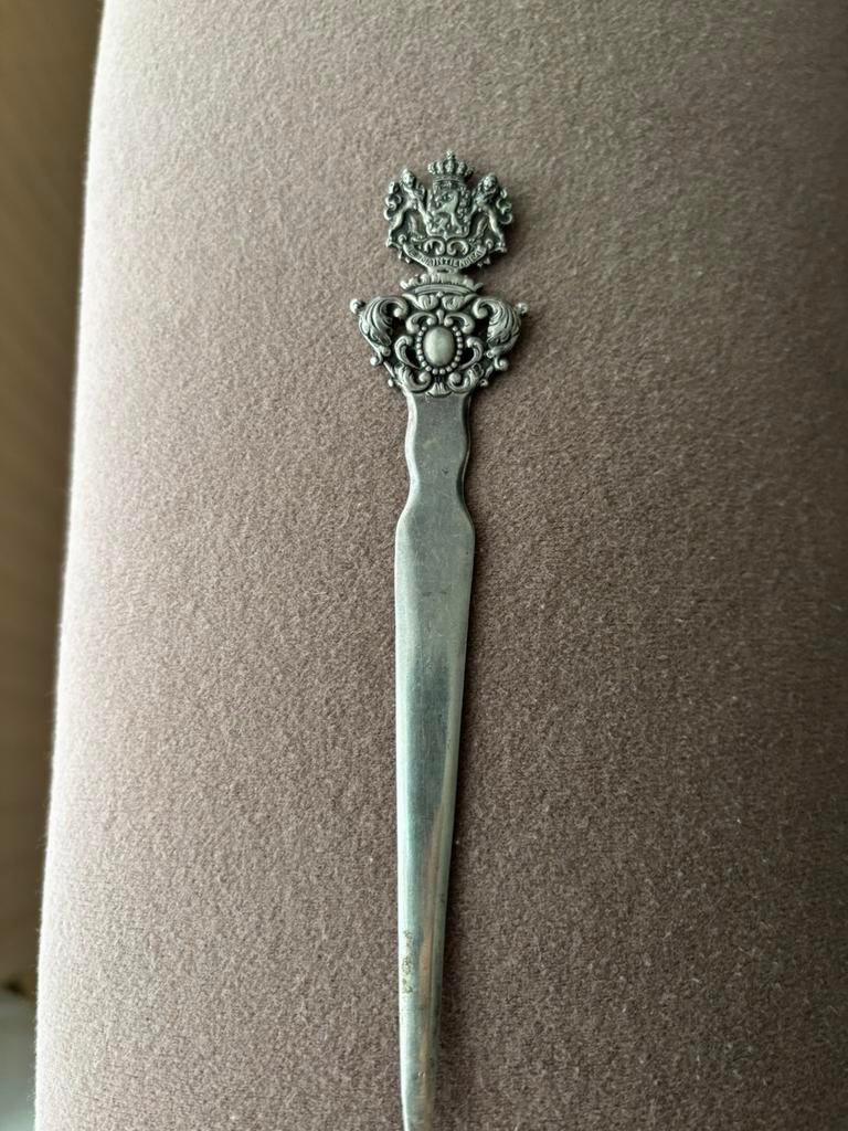 Zilveren brief openers 16/3cm gemeekt, Antiek en Kunst, Antiek | Goud en Zilver, Ophalen of Verzenden