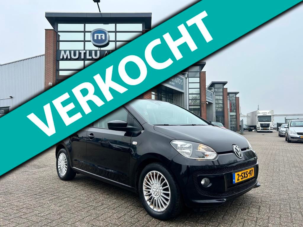 Volkswagen Up! 1.0 high up! BlueMotion 5deurs Airco NAP APK, Voorwielaandrijving, Euro 5, Gebruikt, Up!