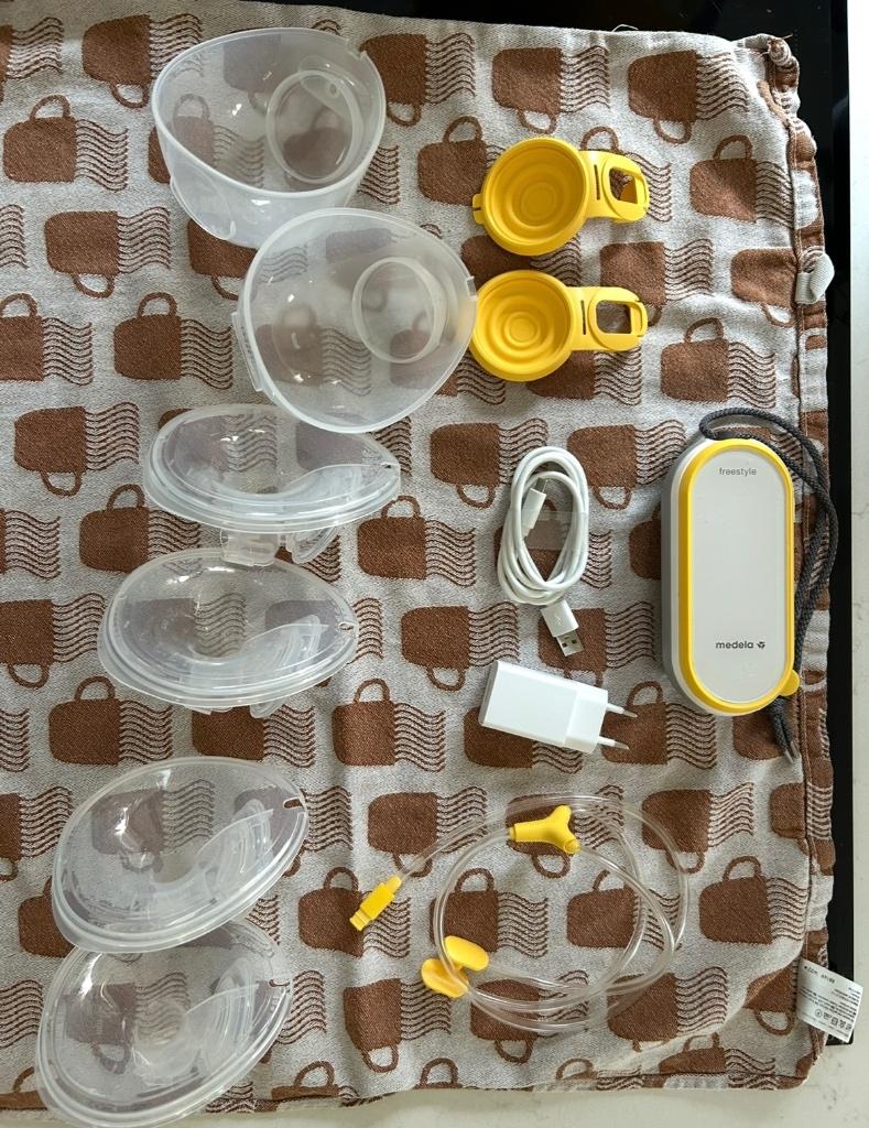 Merels Freestyle handsfree borstkolf, Ophalen, Zo goed als nieuw, Borstkolf