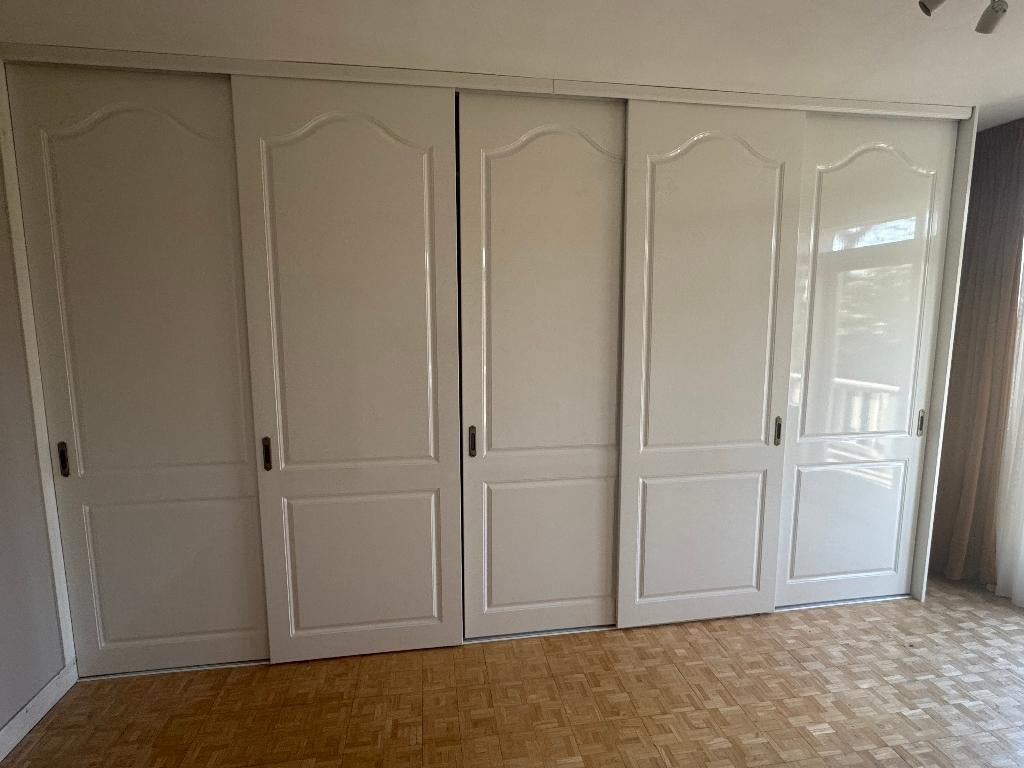 5x Raffito Roma schuifdeuren | Hoogglans wit | 270  93,5 cm, Ophalen, 200 cm of meer, 50 tot 100 cm, Zo goed als nieuw