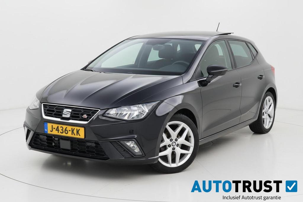 SEAT Ibiza FR 1.0 TSI 95PK PANORAMADAK CAMERA, Voorwielaandrijving, Stof, 95 pk, Parkeersensor