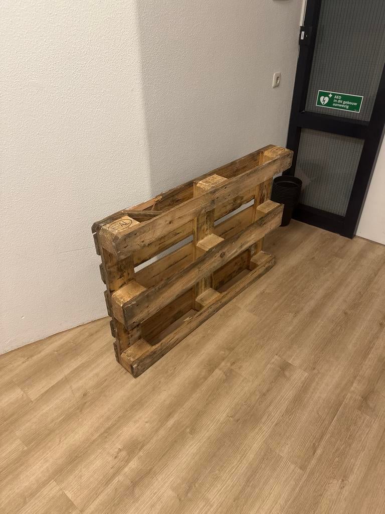 Houten pallet gratis, Ophalen of Verzenden