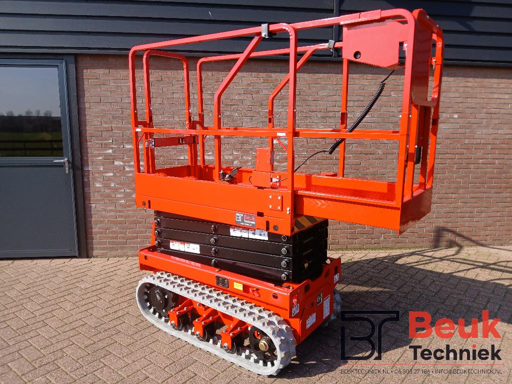 Elektrische Schaarhoogwerker 7.8m – Rups - Compact - Nieuw, Ophalen of Verzenden