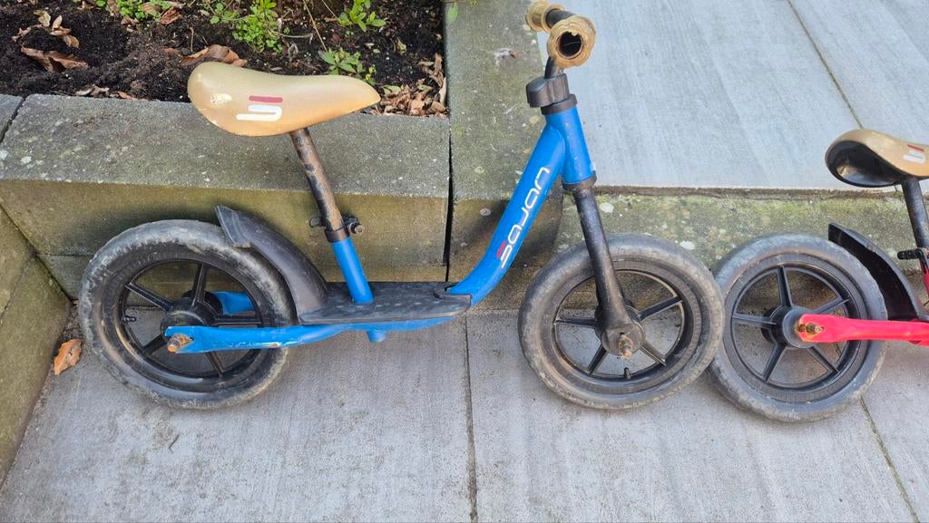 2 loopfietsen, Ophalen, Gebruikt, Loopfiets