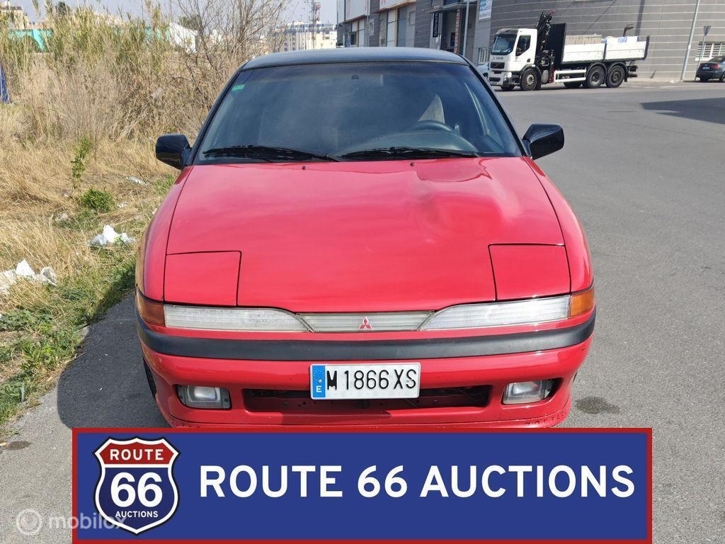 Mitsubishi Eclipse GS | 1993 | Route 66 Auctions, Auto's, Overige carrosserieën, Zwart, Bedrijf, Handgeschakeld