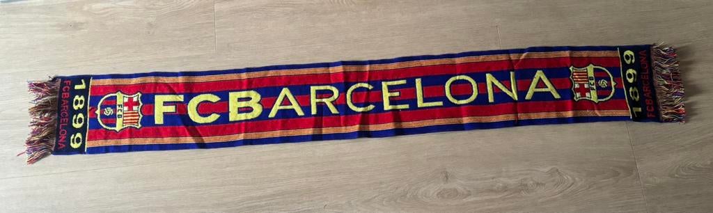 FC Barcelona sjaal, Ophalen of Verzenden, Buitenlandse clubs, Vaantje of Sjaal