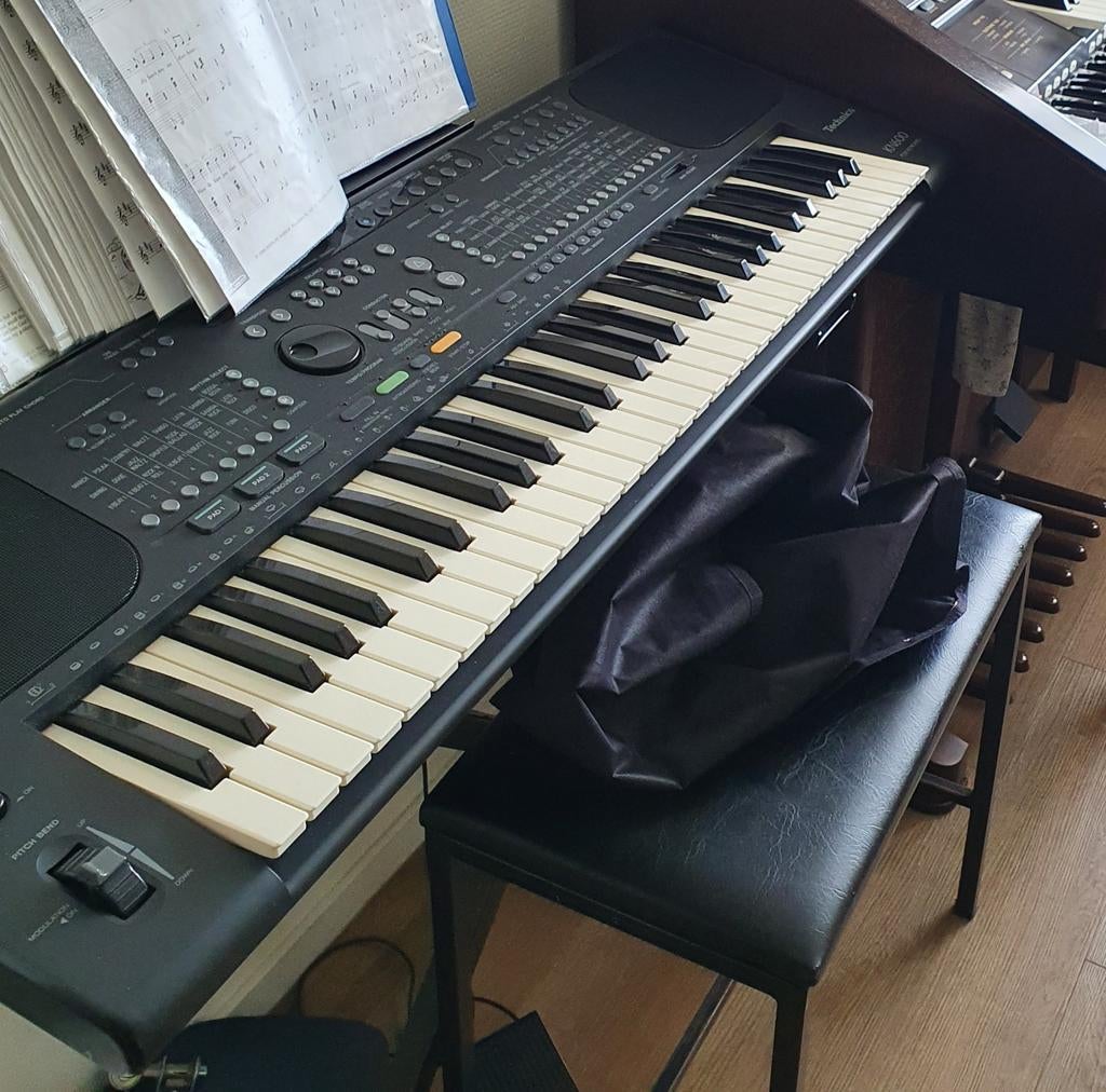 Technics KN600 Keyboard, Muziek en Instrumenten, Keyboards, Ophalen of Verzenden, Gebruikt, 61 toetsen, Technics