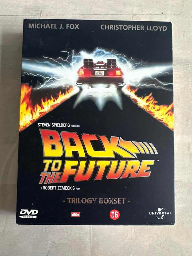 Back to the Future Trilogie Boxset DVD, Vanaf 6 jaar, Ophalen of Verzenden, Zo goed als nieuw, Boxset