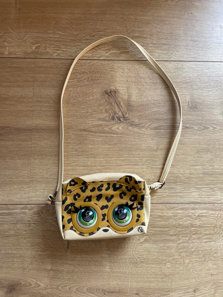 Te koop cheeta purse pets tasje, Ophalen of Verzenden, Zo goed als nieuw, Beige, Overige typen