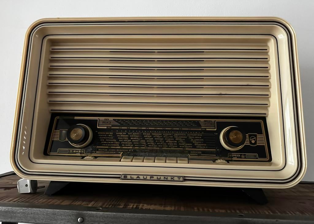 Vintage, radio, Blaupunkt, Ophalen