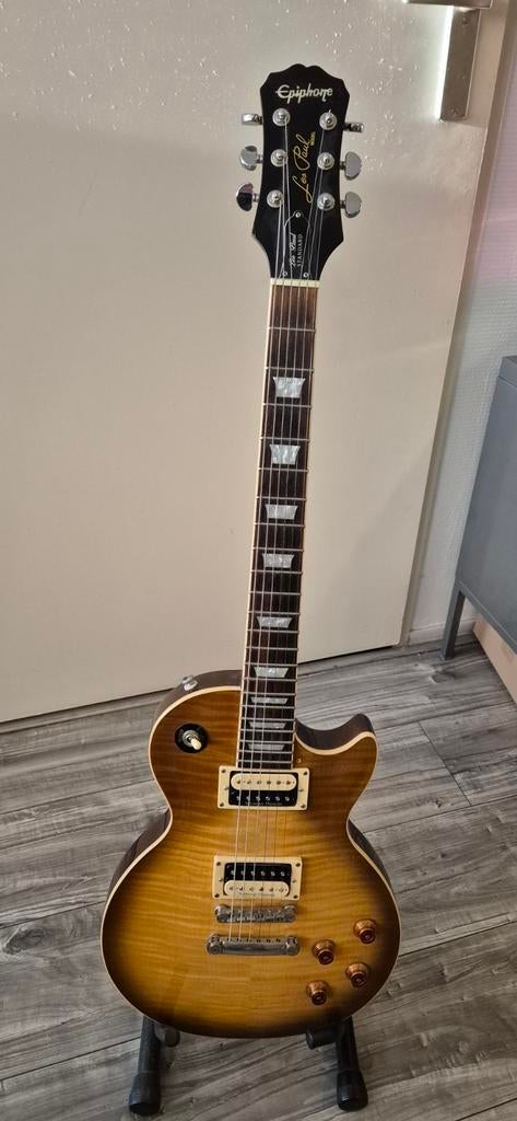 Epiphone Les Paul Standard, Muziek en Instrumenten, Snaarinstrumenten | Gitaren | Elektrisch, Ophalen, Gebruikt, Solid body, Epiphone