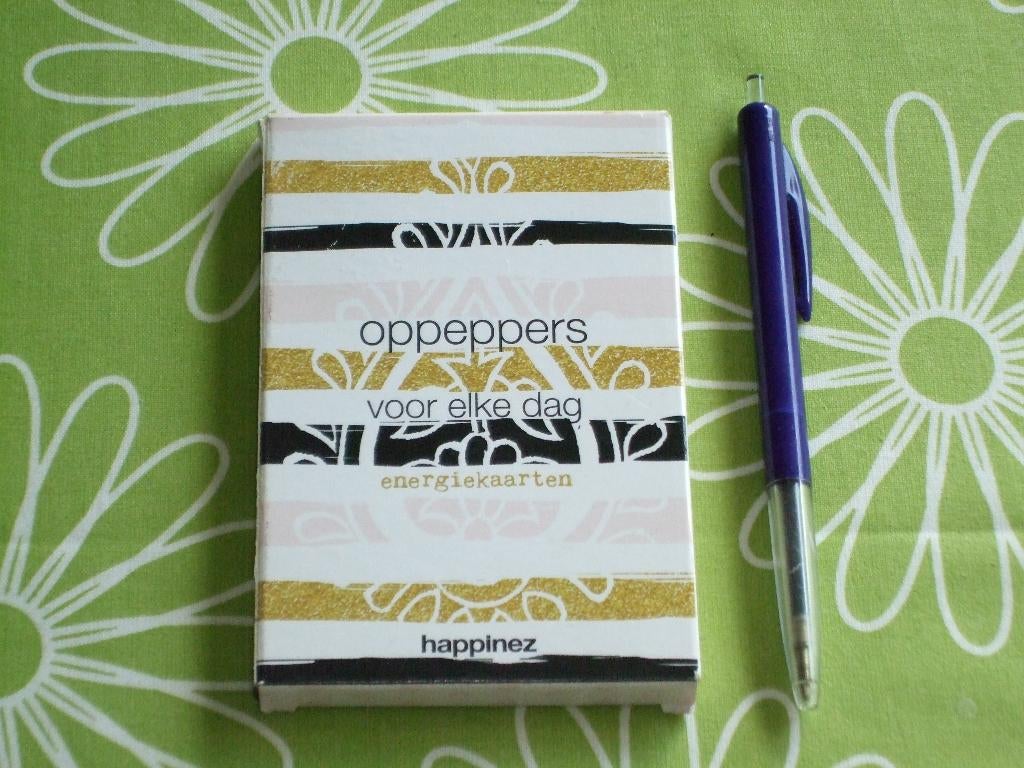 Oppeppers voor elke dag - Energiekaarten, Ophalen of Verzenden, Gelezen, Overige onderwerpen, Overige typen
