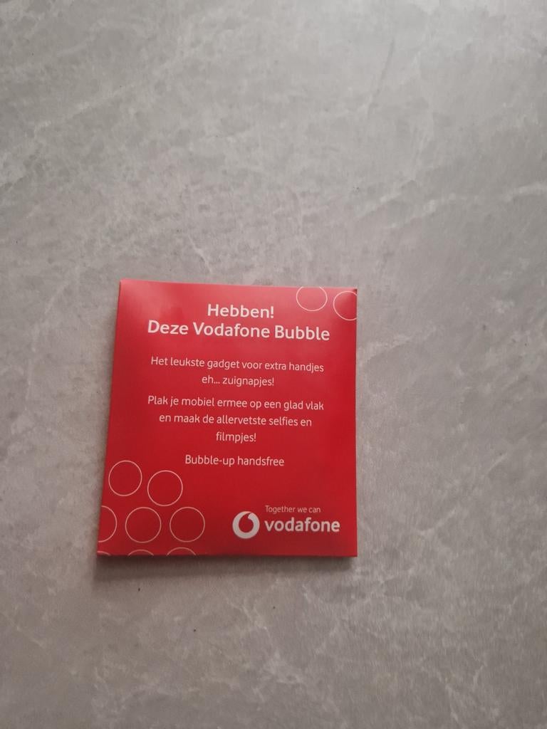 Koop uw bubble van vodafone, Ophalen of Verzenden