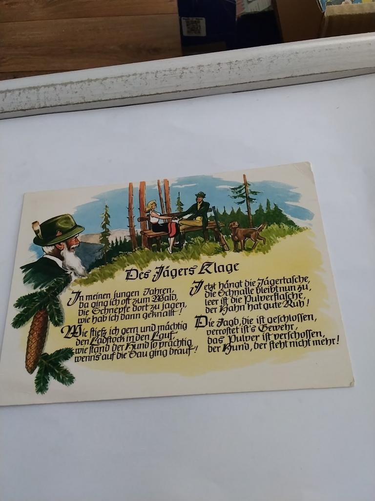 DES JAGERS KLAGE, Ophalen of Verzenden, Voor 1920