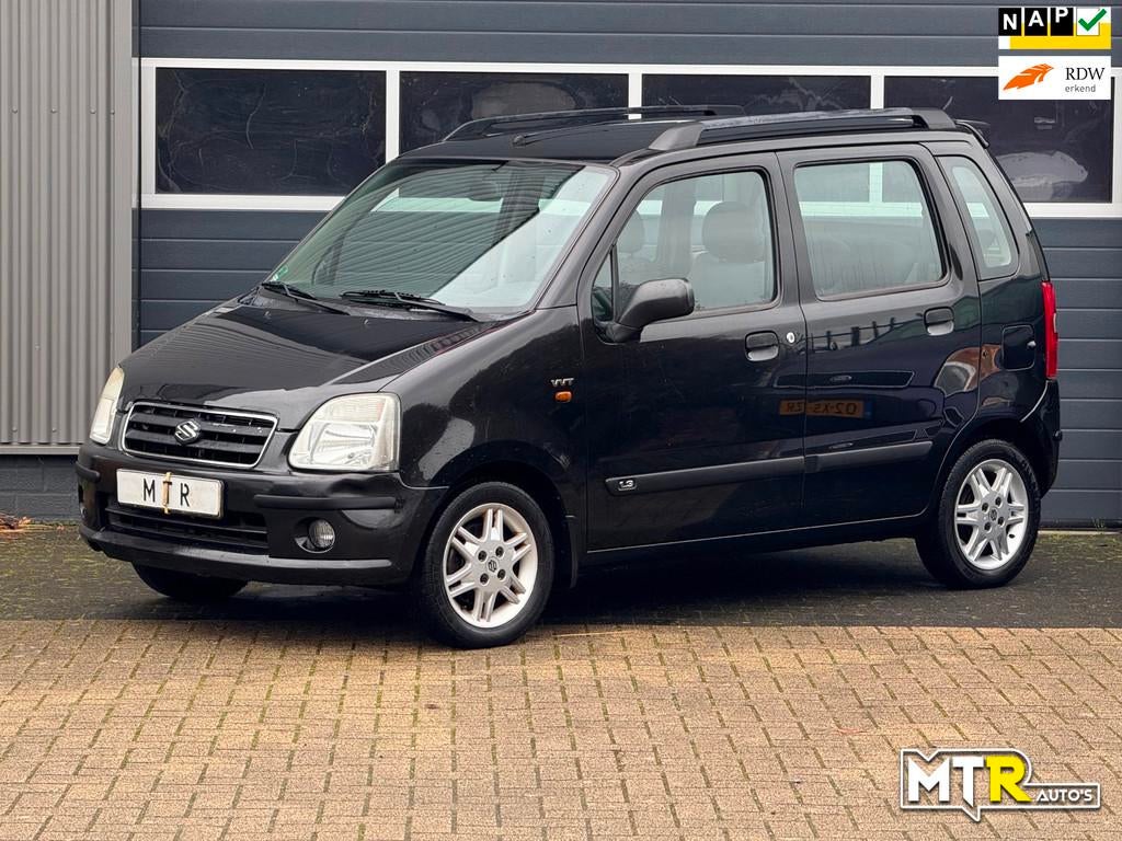 Suzuki Wagon R+ 1.3 FreeStyle 1e EIG|NAP|NWE APK, Voorwielaandrijving, 94 pk, Stof, Zwart
