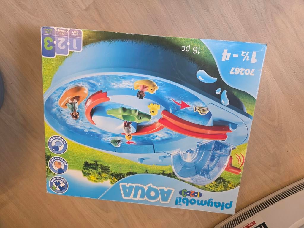 Waterbaan van 1-2-3 playmobil, Ophalen