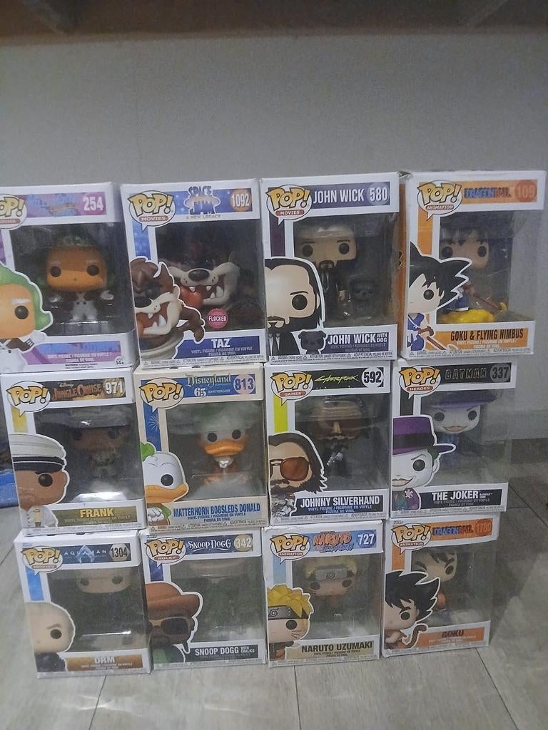 12 funko pops, Verzamelen, Ophalen of Verzenden, Zo goed als nieuw