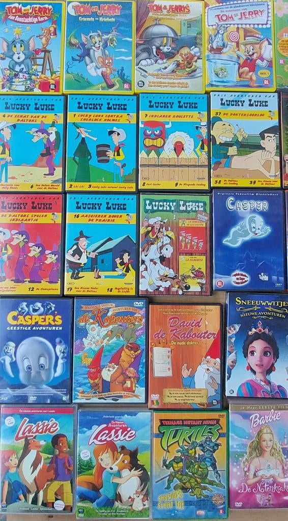 DVD Films Series Kinderfilms Muziek - Diverse Titels, Cd's en Dvd's, Dvd's | Kinderen en Jeugd, Alle leeftijden, Ophalen of Verzenden